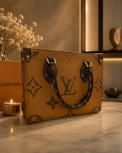Louis Vuitton OnTheGo SML 2 Tone Leather