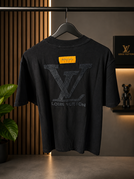 Louis Vuitton Black Logo Shirt