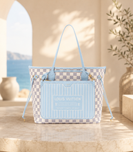 Louis Vuitton Neverfull Blue Reversible