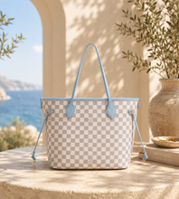 Louis Vuitton Neverfull Blue Reversible