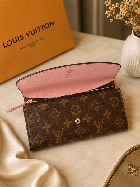 Louis Vuitton Emilie Wallet Rose Ballerine